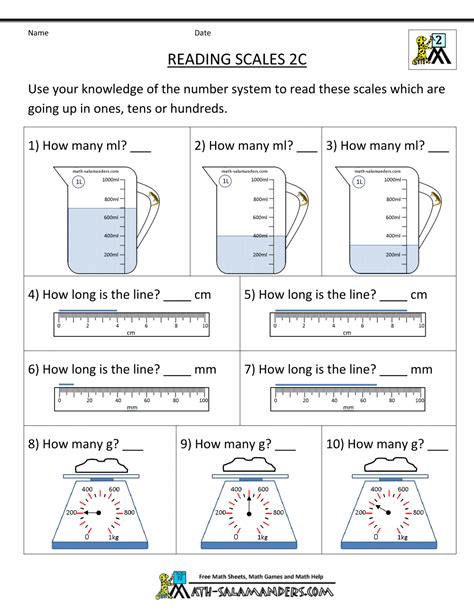 Mass Volume Density Worksheet E Street Light