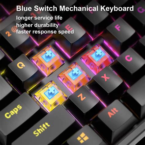 Y Fruitful Wired Professional Gaming Mechanical Keyboard Rgb Rainbow