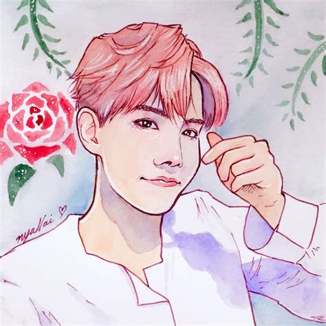 Nyannai S Art Blog Jung Hoseok Hope Art Korean Art Colour Pallete