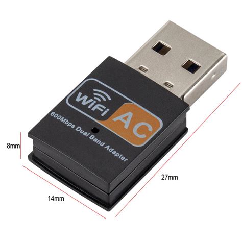 Cheap Wireless USB WiFi Adapter 600Mbps Wi Fi Dongle PC Network Card