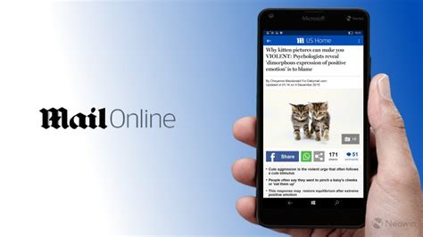 Daily Mail Online App Released on Windows 10 Mobile, PC Version in the ...