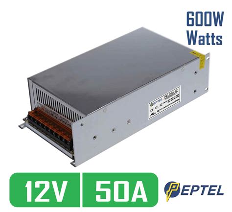 Fuente De Poder Switching 12v 50a 600w Peptel