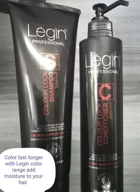 Legin Colour Lock Shampoo And Conditioner 250ml Perfect 4 Hair