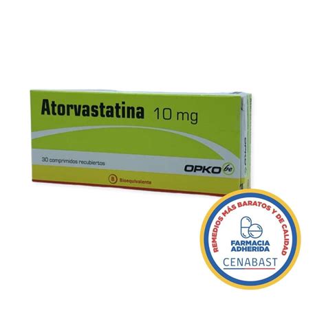 Atorvastatina 10 Mg 30 Comprimidos Surfarma