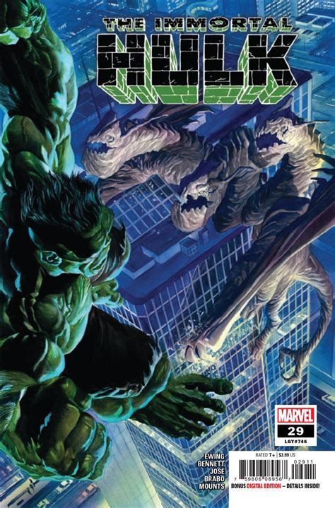 Immortal Hulk 29 Cover A Regular Alex Ross Cover