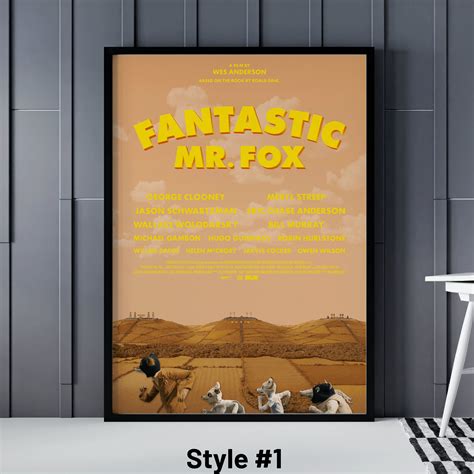 Fantastic Mr Fox Poster, Fantastic Mr. Fox Poster Print, Fantastic Mr ...