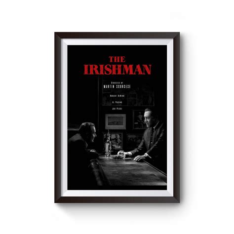 The Irishman Movie Inspired Poster