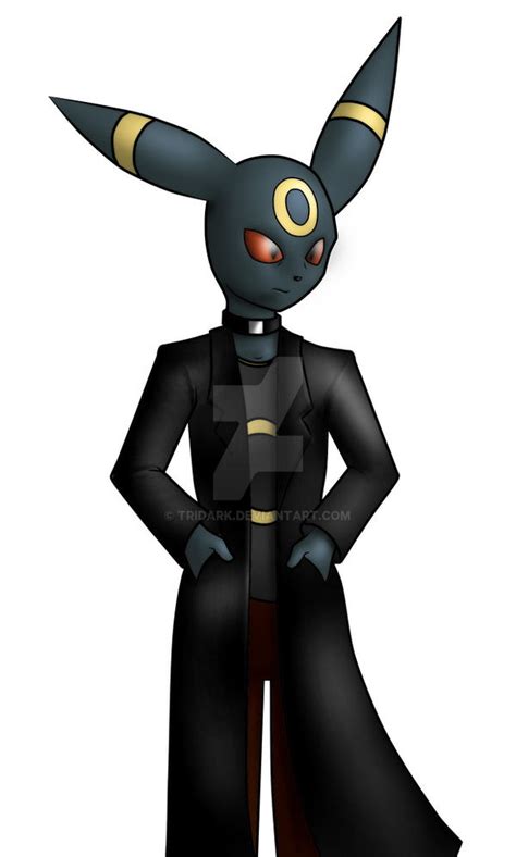 Anthro Umbreon By Tridark On Deviantart