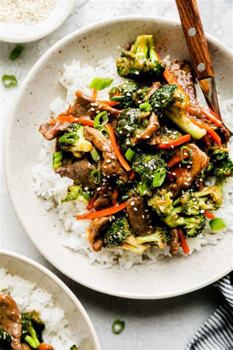 30 Minute Beef And Broccoli Stir Fry Quick Easy PWWB