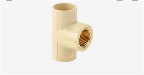 Cpvc Reducer Brass Tee At Rs 45 Piece Chlorinated Polyvinyl Chloride