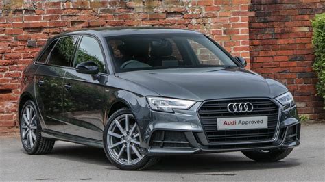 Yf19sgx Audi A3 Sportback Tfsi Black Edition Grey 2019 Youtube