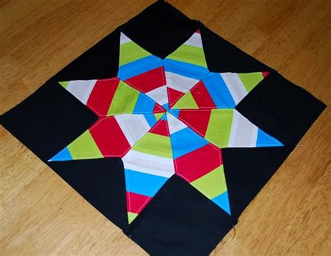 String Star Quilt Block Pattern