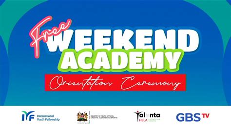 IYF Weekend Academy Season 6 Orientation Ceremony YouTube