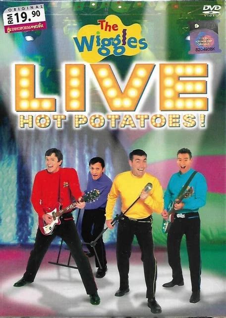 THE WIGGLES LIVE Hot Potatoes Wiggly Concert DVD Region All Pre School