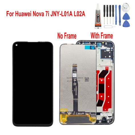 [ Yd Parts ] Original For Huawei Nova 7i Jny L01a L02a Lcd Screen Replacement Assembly With