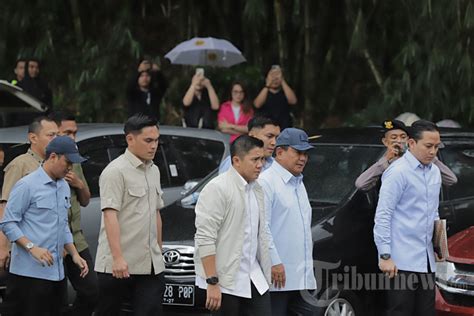 Prabowo Subianto Gunakan Hak Pilih Pada Pemilu Foto