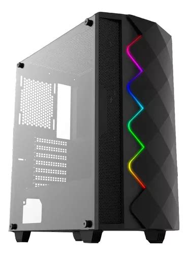 Gabinete Gamer Con Ventana Lateral Rgb Magnum Tech Mt Gm