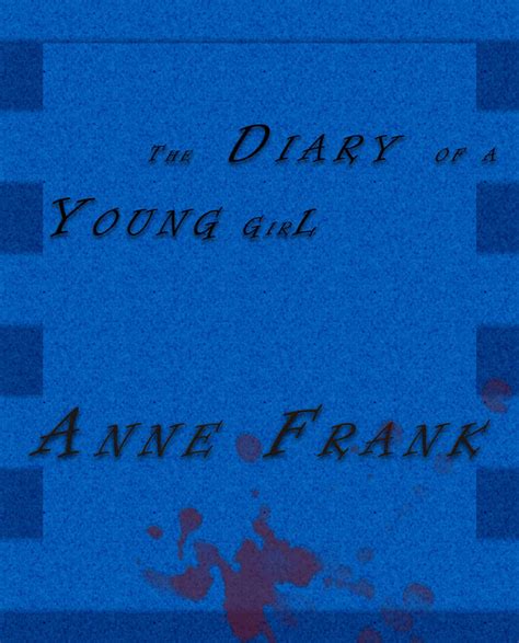 Anne Frank, book design by gaspard018 on DeviantArt