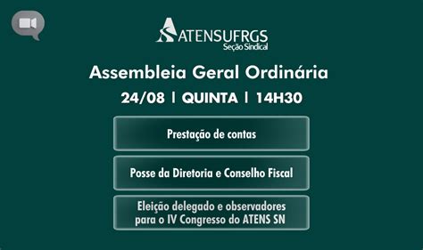 Assembleia De Prestação De Contas E Posse Da Diretoria E Conselho