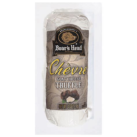 Boars Head Truffle Chevre Goat Cheese 4 Oz Deli Ingles Markets