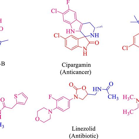 Some Of The Representative Examples Of Biologically Active Compounds