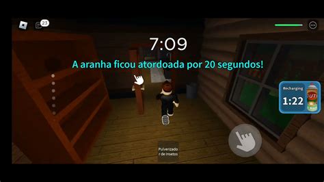 Fuja Da Aranha No Roblox YouTube