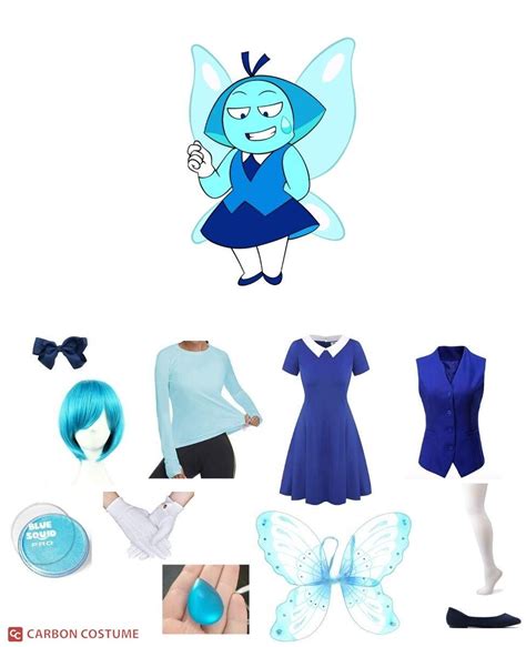 Aquamarine From Steven Universe Costume Guide For Cosplay Halloween