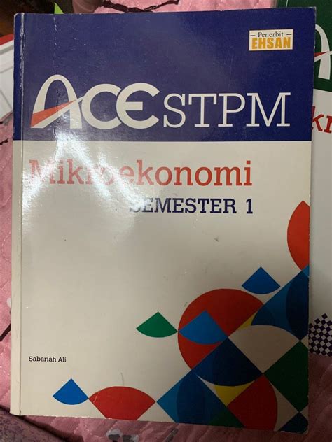 Ace Stpm Ekonomi Sem Hobbies Toys Books Magazines Textbooks On