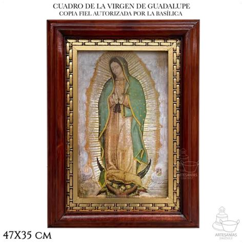 Cuadro Virgen De Guadalupe Nogal Regalo Env O Gratis