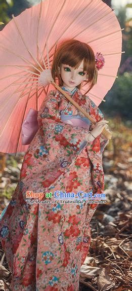 Traditional Japanese Kimono Costumes For Women