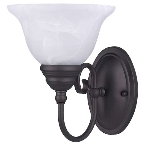 Canarm Ltd Julianna 1 Light Oil Rubbed Bronze Wall Sconce With