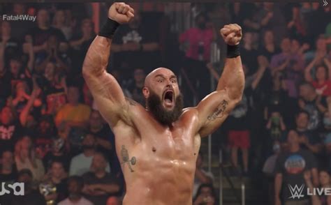 Braun Strowman Returns To Wwe On Monday Nights Episode Of Raw