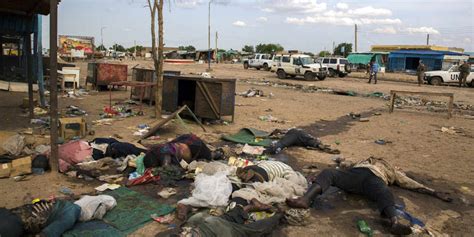 Au Soudan du Sud l ONU découvre des piles de corps dans les rues