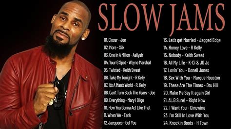 Best Slow Jams Mix R Kelly Keith Sweat Joe Tyrese Mary I Blige