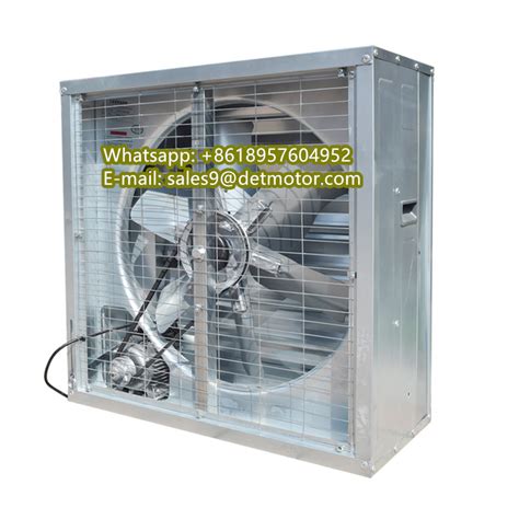 Negative Pressure Fan Swung Drop Hammer Exhaust Fan For Workshop