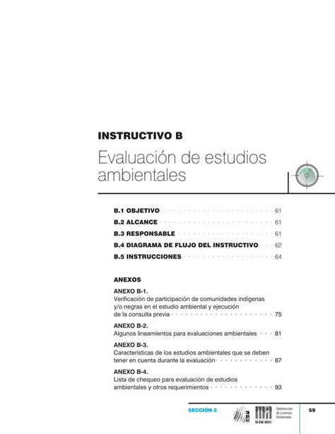 PDF Manual de evaluación BVSDE Desarrollo Sostenible B 1 OBJETIVO