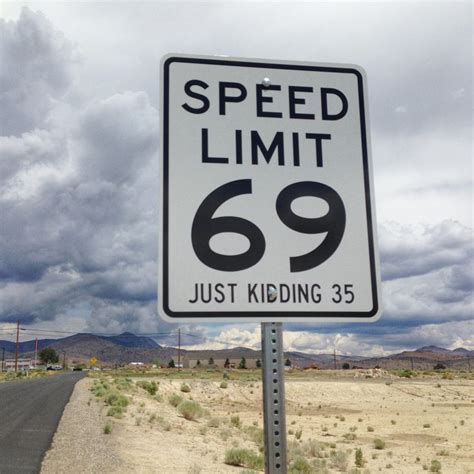 Funny Speed Limit Signs | Images and Photos finder