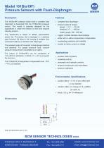 Sensor De Presi N Relativa B A F Bcm Sensor Technologies Bv