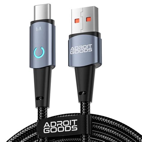 AdroitGoods Kabel USB C 200 cm Rychlá Kaufland cz