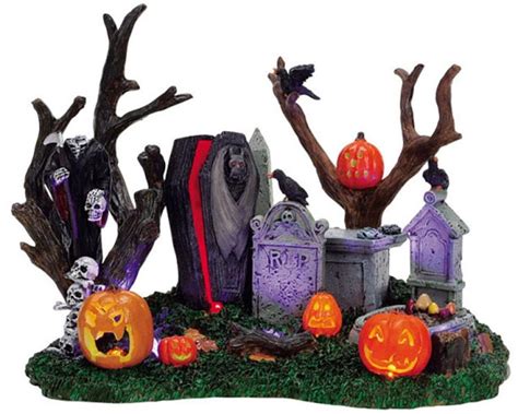 Grim Reaper Graveyard 74592 Andys History Of Lemax Spooky Town Fan