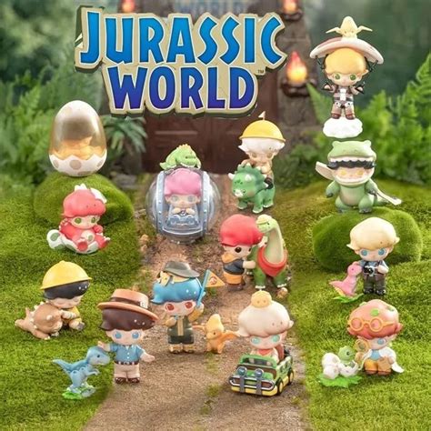 Free Delivery POP MART Dimoo Jurassic World Series Blind Box