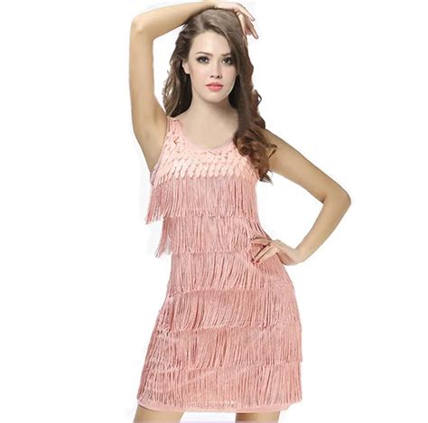 Aliexpress Buy New Woman Latin Fringe Dress Dance Wear Women