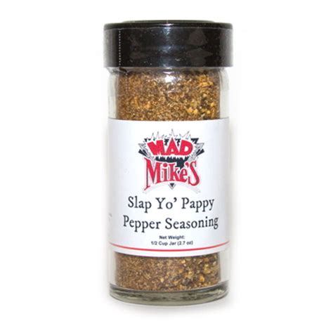 Slap Yo Pappy Pepper Seasoning Mad Mikes American Gourmet