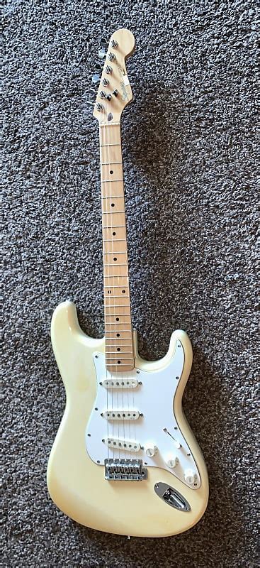 Vintage 1986 Squier STRATOCASTER Electric Guitar Made In Reverb