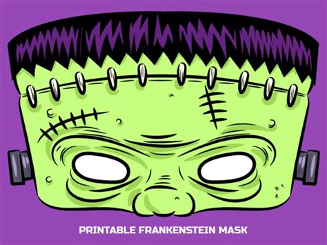 Frankenstein Mask Template