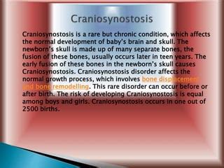 Craniosynostosis | PPT