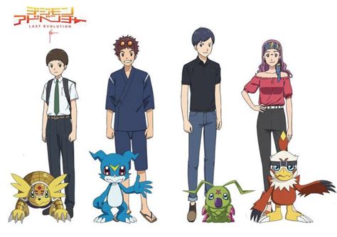 New Images Reveal Aged Up DIGIMON ADVENTURES 02 Characters for LAST ...