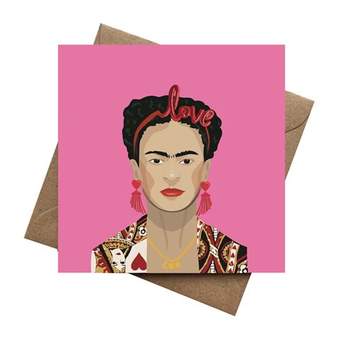 5 Pack Frida Kahlo Art Greeting Cards Mexican Artist Cards - Etsy