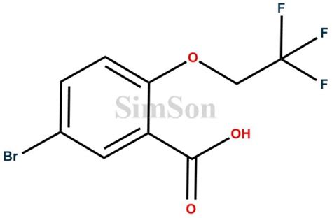 5 Bromo 2 2 2 2 Trifluoroethoxy Benzoic Acid CAS No 847786 18 9