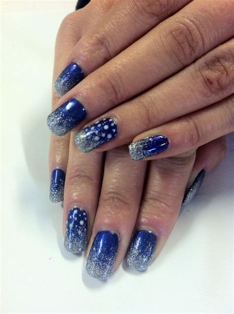 Brush Up And Polish Up Cnd Shellac Nail Art Glitter Fade And Shellac Layering